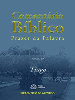 cover image of Comentário Bíblico Prazer da Palavra, fascículo 59 — Tiago